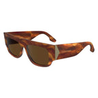 Victoria Beckham Brown Acetate Sunglasses - Zeiniez