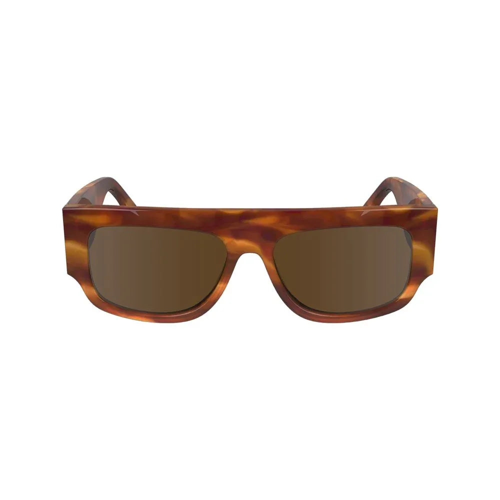 Victoria Beckham Brown Acetate Sunglasses - Zeiniez
