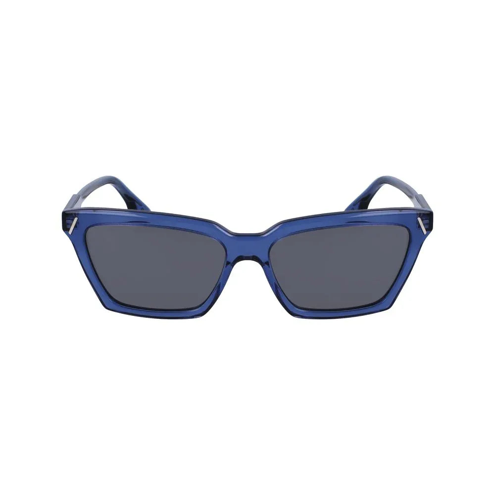 Victoria Beckham Blue Acetate Sunglasses - Zeiniez