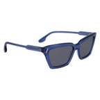 Victoria Beckham Blue Acetate Sunglasses - Zeiniez