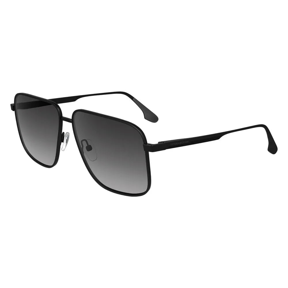Victoria Beckham Black Metal Sunglasses - Zeiniez