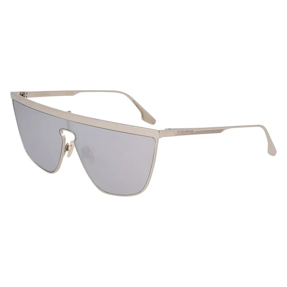 Victoria Beckham Gray Metal Sunglasses - Zeiniez
