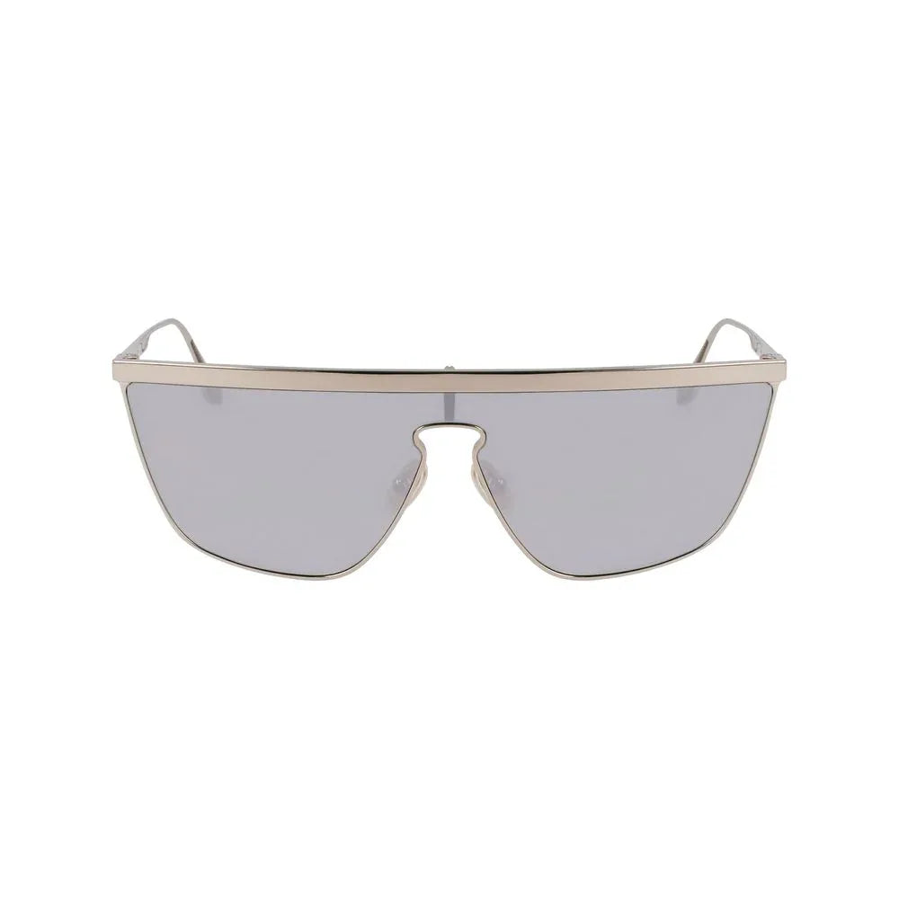 Victoria Beckham Gray Metal Sunglasses - Zeiniez