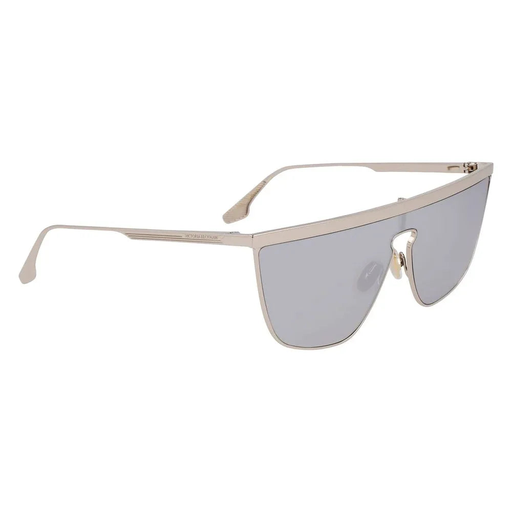 Victoria Beckham Gray Metal Sunglasses - Zeiniez