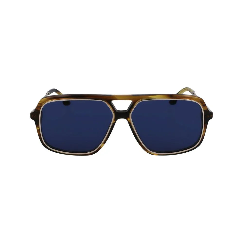 Victoria Beckham Brown Acetate Sunglasses - Zeiniez