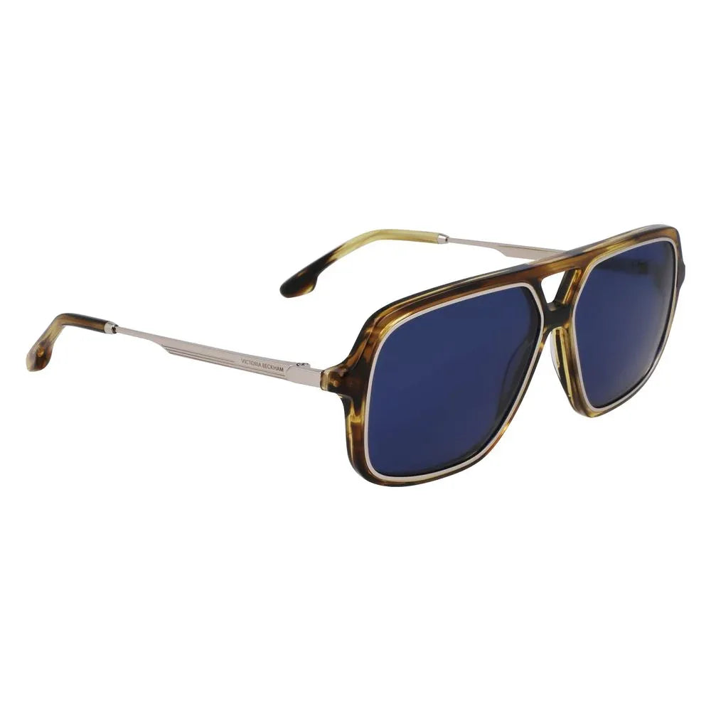 Victoria Beckham Brown Acetate Sunglasses - Zeiniez