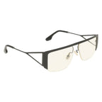 Victoria Beckham Black Metal Sunglasses - Zeiniez