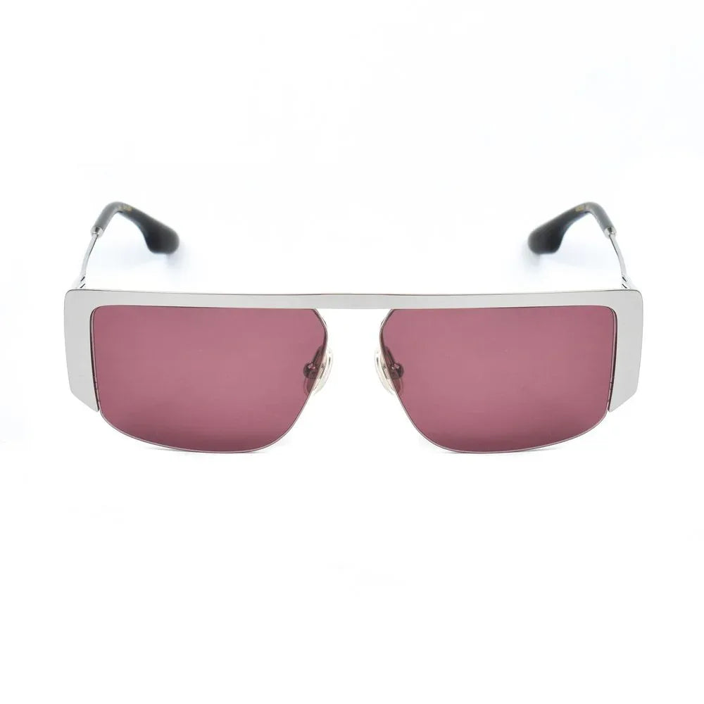 Victoria Beckham Gray Metal Sunglasses - Zeiniez