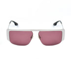 Victoria Beckham Gray Metal Sunglasses - Zeiniez