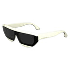 Victoria Beckham White Acetate Sunglasses - Zeiniez