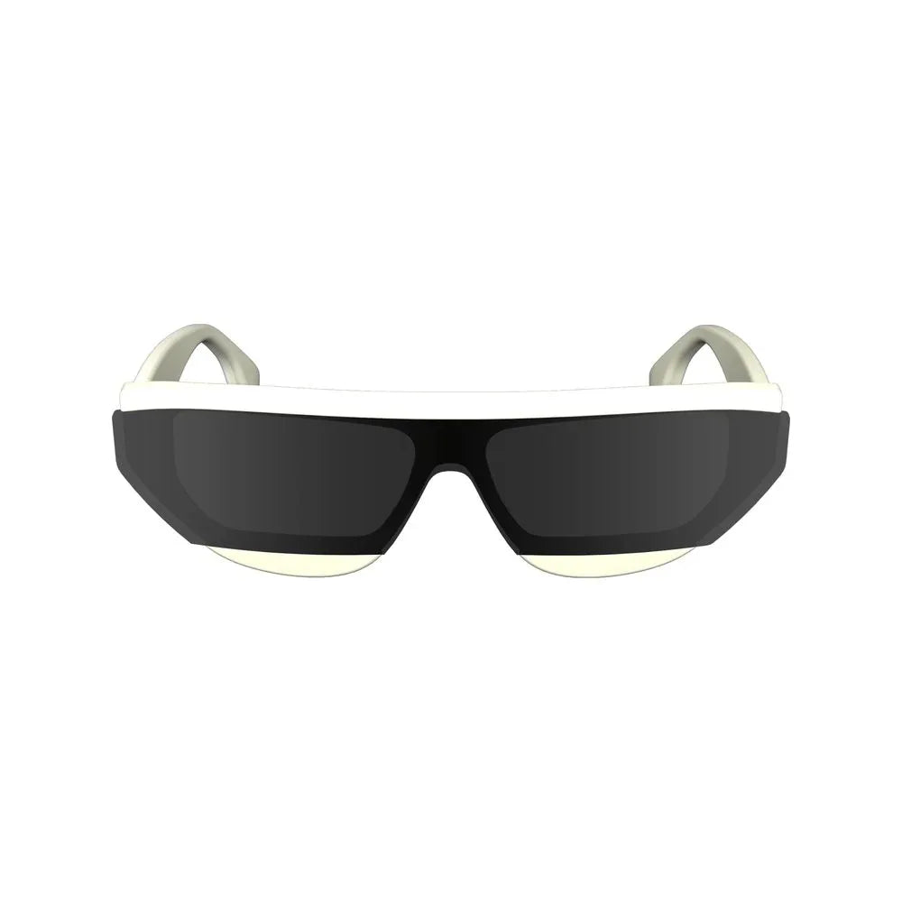 Victoria Beckham White Acetate Sunglasses - Zeiniez