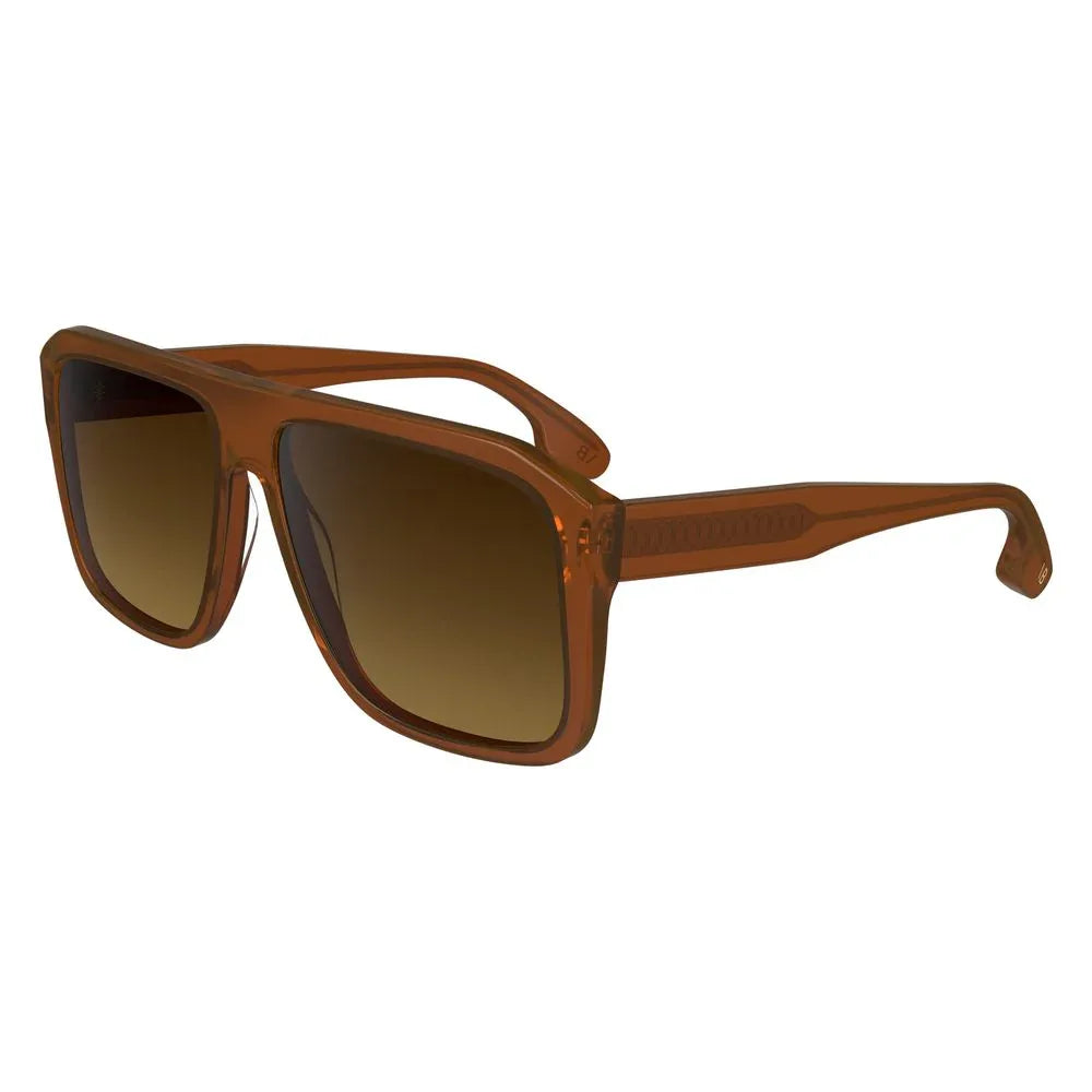 Victoria Beckham Brown Acetate Sunglasses - Zeiniez