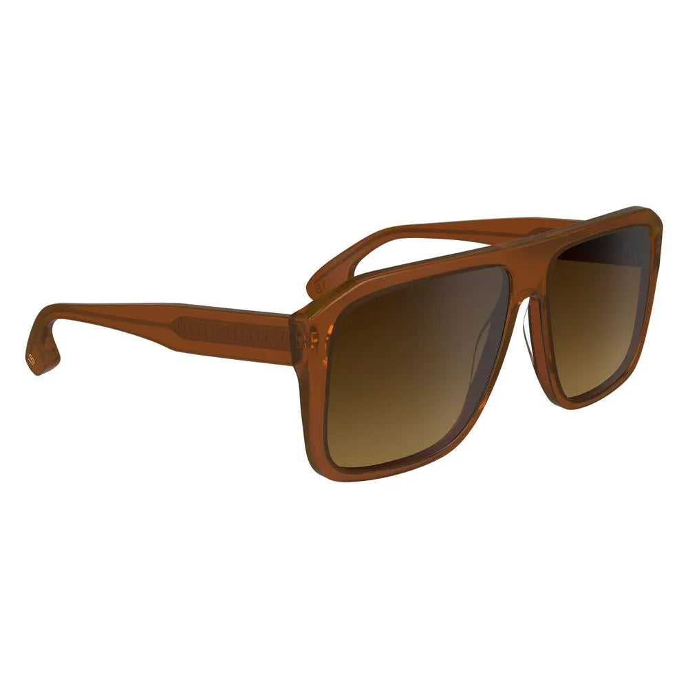 Victoria Beckham Brown Acetate Sunglasses - Zeiniez