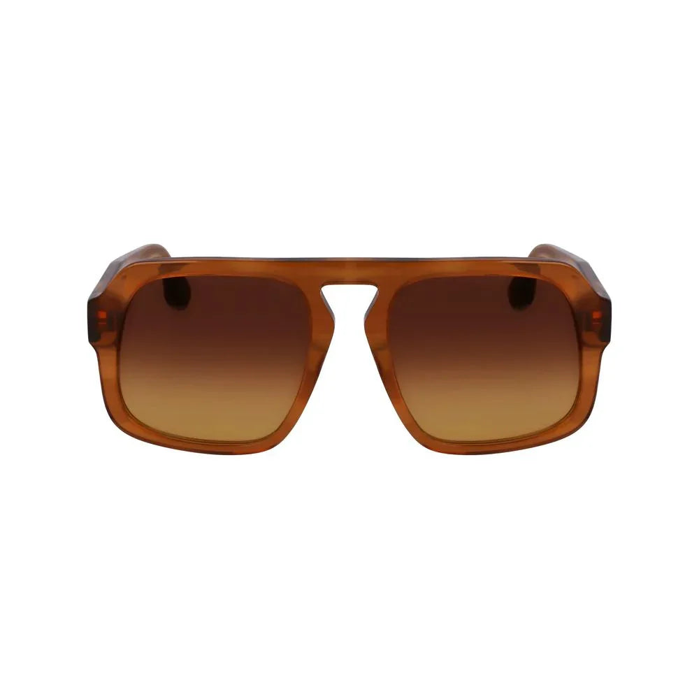 Victoria Beckham Gold Acetate Sunglasses - Zeiniez