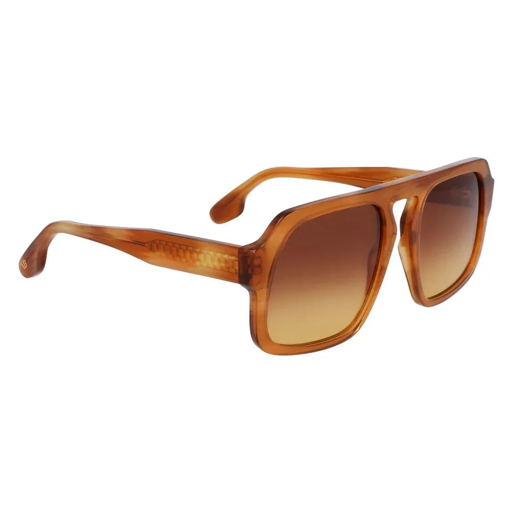 Victoria Beckham Gold Acetate Sunglasses - Zeiniez