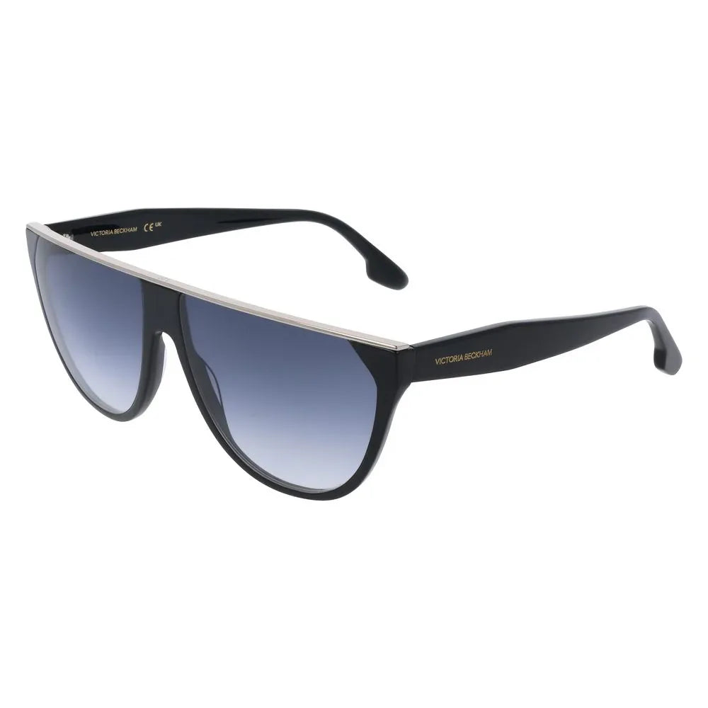 Victoria Beckham Black Acetate Sunglasses - Zeiniez