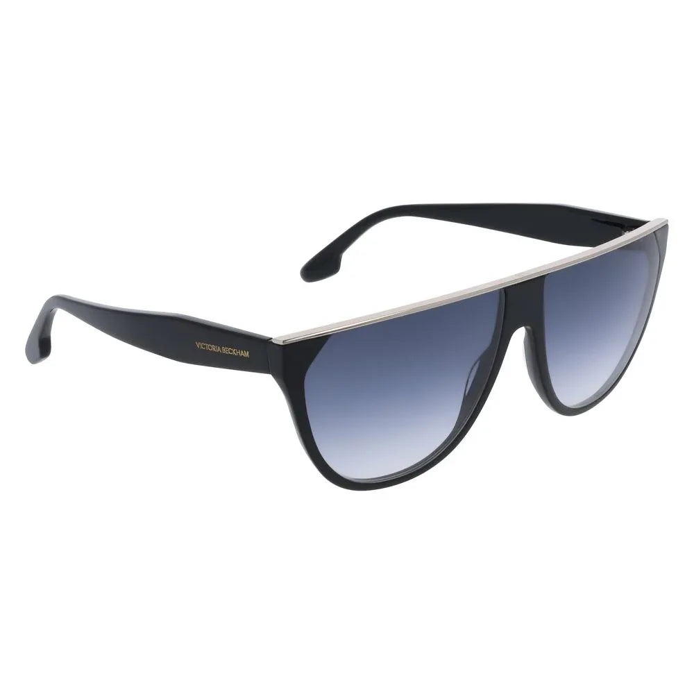 Victoria Beckham Black Acetate Sunglasses - Zeiniez