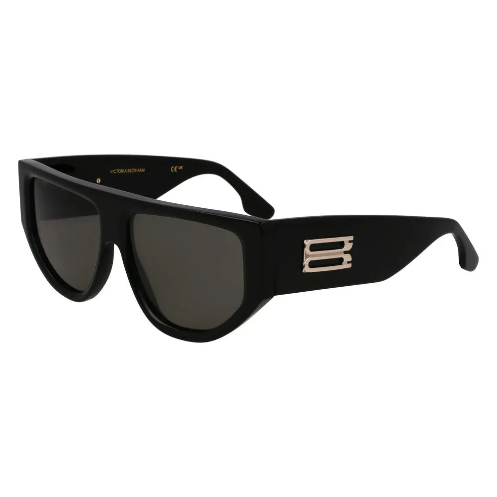 Victoria Beckham Black Acetate Sunglasses - Zeiniez