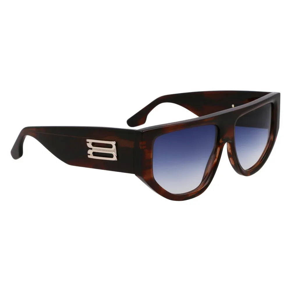 Victoria Beckham Brown Acetate Sunglasses - Zeiniez