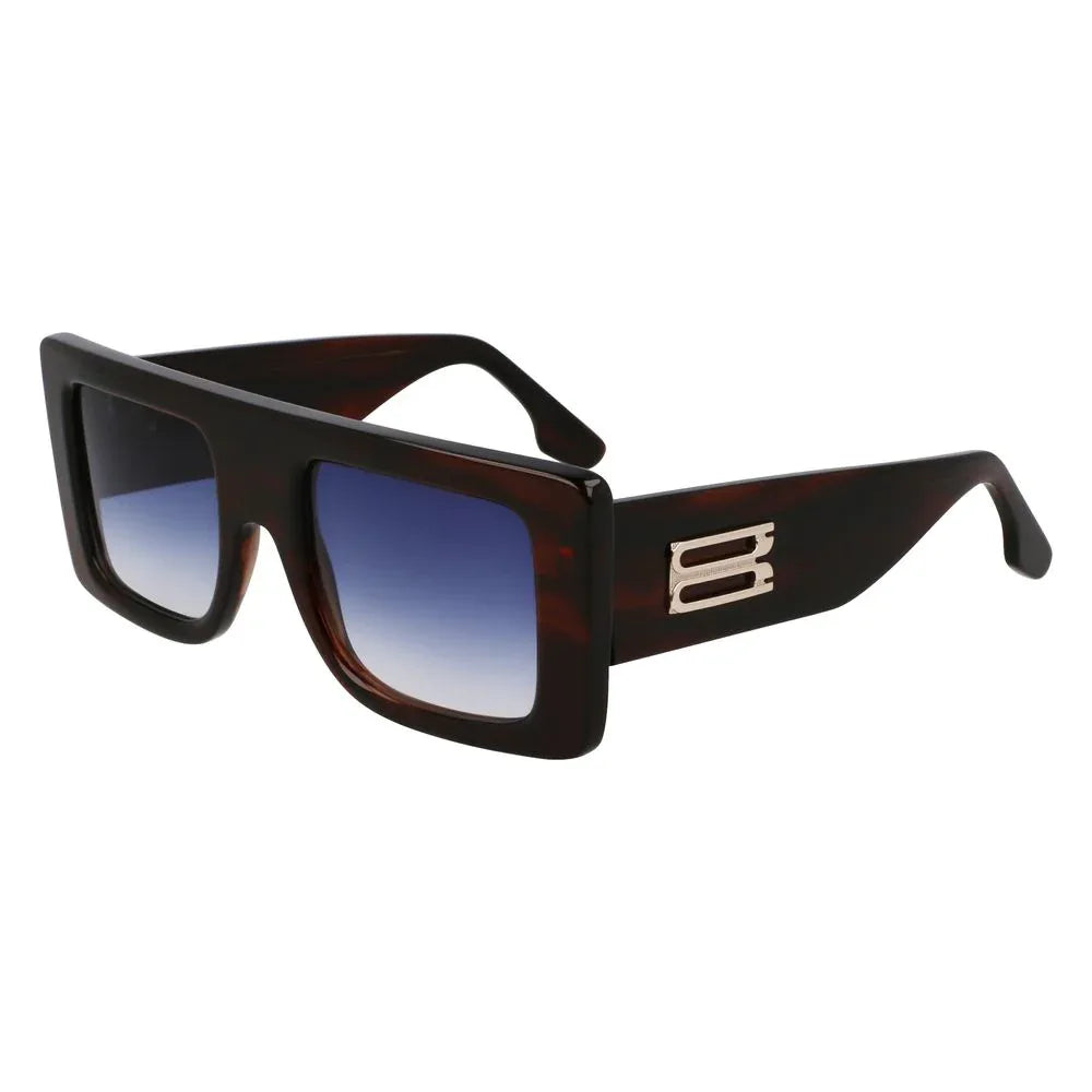Victoria Beckham Brown Acetate Sunglasses - Zeiniez