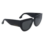 Victoria Beckham Black Acetate Sunglasses - Zeiniez