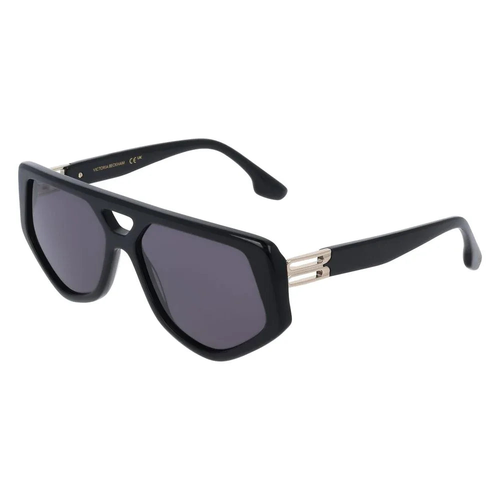 Victoria Beckham Black Acetate Sunglasses - Zeiniez