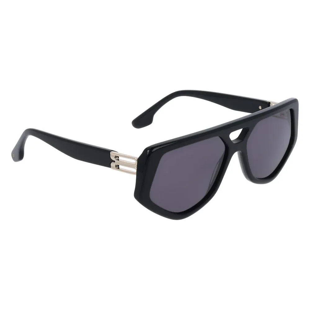 Victoria Beckham Black Acetate Sunglasses - Zeiniez