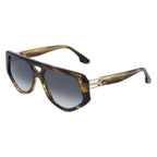 Victoria Beckham Brown Acetate Sunglasses - Zeiniez
