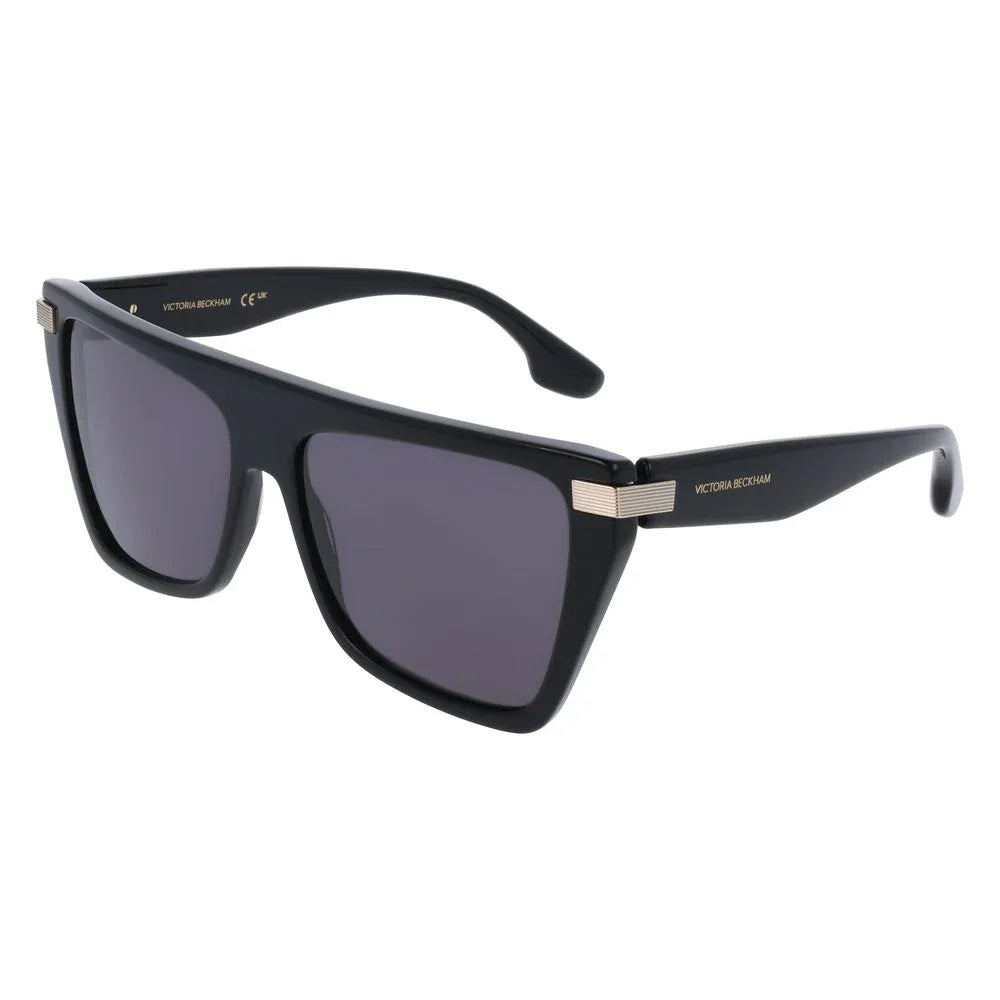 Victoria Beckham Black Acetate Sunglasses - Zeiniez