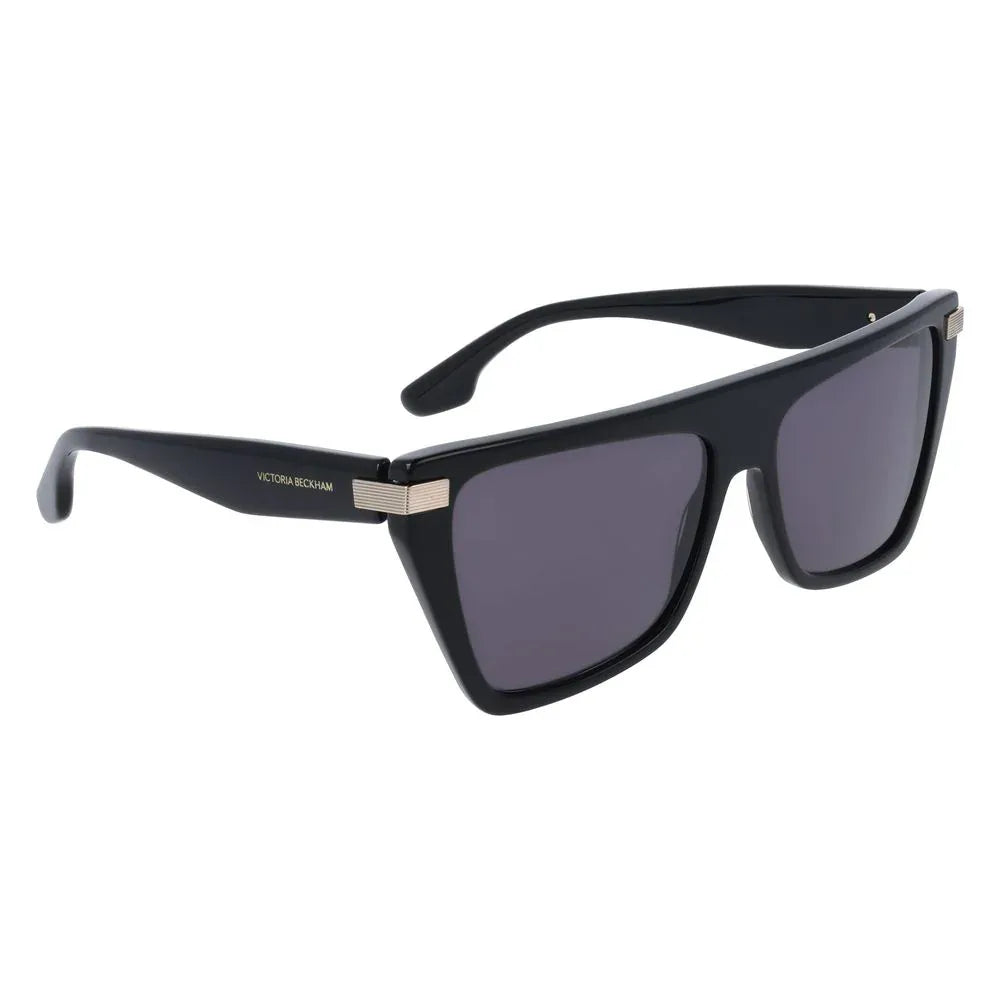 Victoria Beckham Black Acetate Sunglasses - Zeiniez