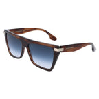 Victoria Beckham Brown Acetate Sunglasses - Zeiniez