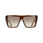 Victoria Beckham Brown Acetate Sunglasses - Zeiniez