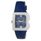 Laura Biagiotti Multicolor Leather Dress Watch