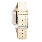 Laura Biagiotti Beige Leather Dress Watch