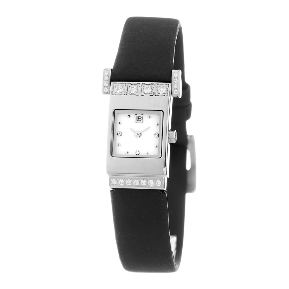 Laura Biagiotti Black Rubber Bracelet Watch