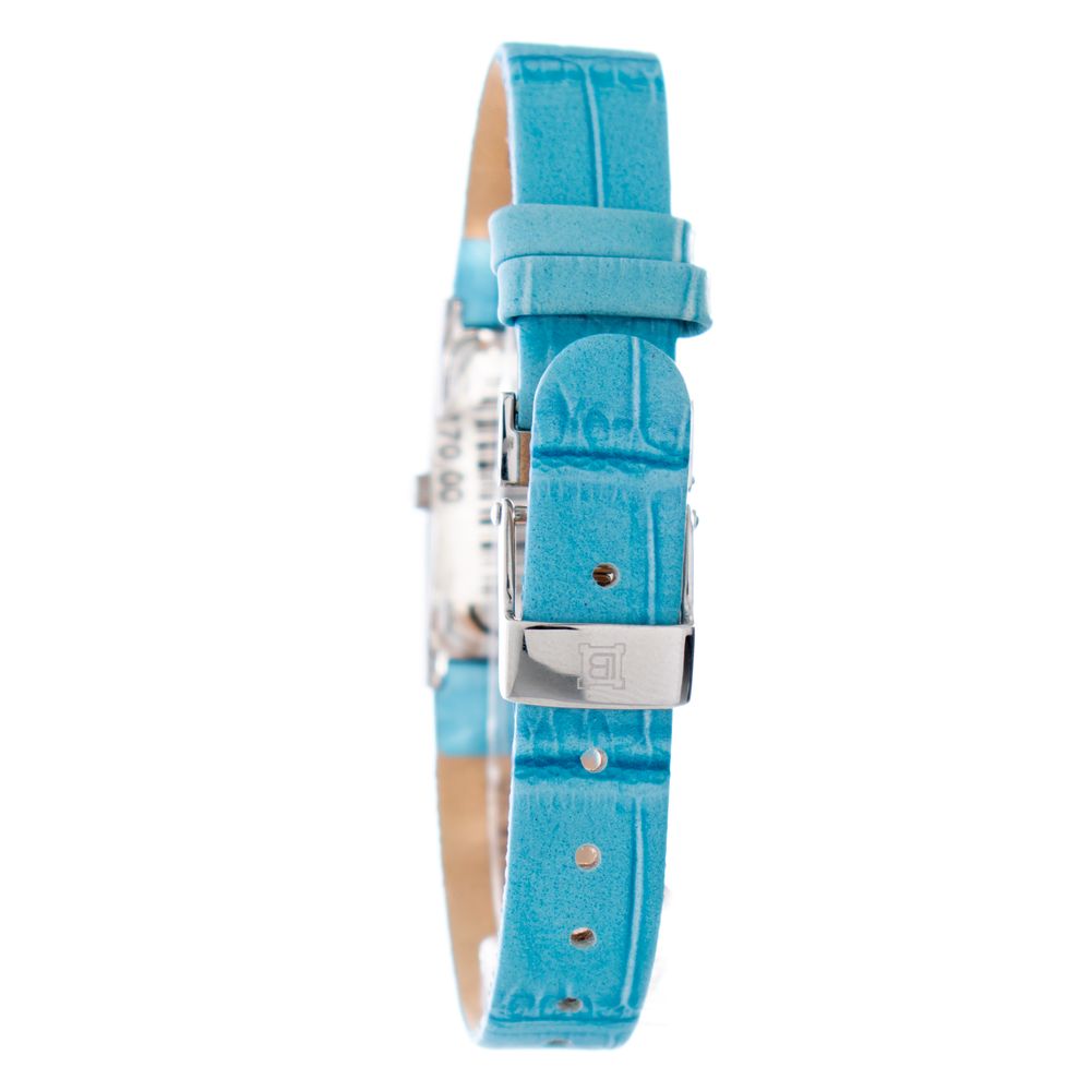 Laura Biagiotti Blue Leather Dress Watch