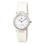 Laura Biagiotti Beige Leather Dress Watch