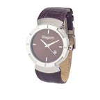 Laura Biagiotti Brown Leather Dress Watch
