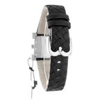 Laura Biagiotti Black Leather Dress Watch