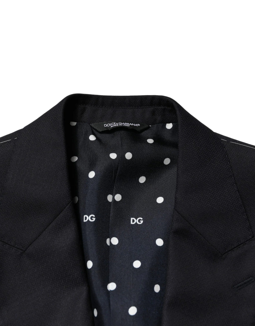 Dolce & Gabbana Black Wool Single Breasted Men 2 Piece Suit - Zeiniez