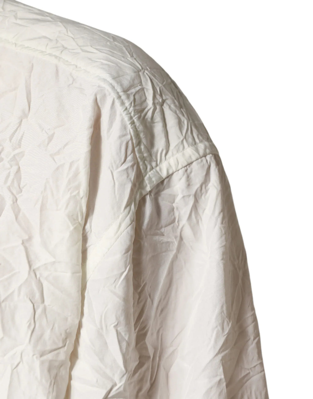 Dolce & Gabbana White Cotton Men Long Sleeves Men Shirt - Zeiniez