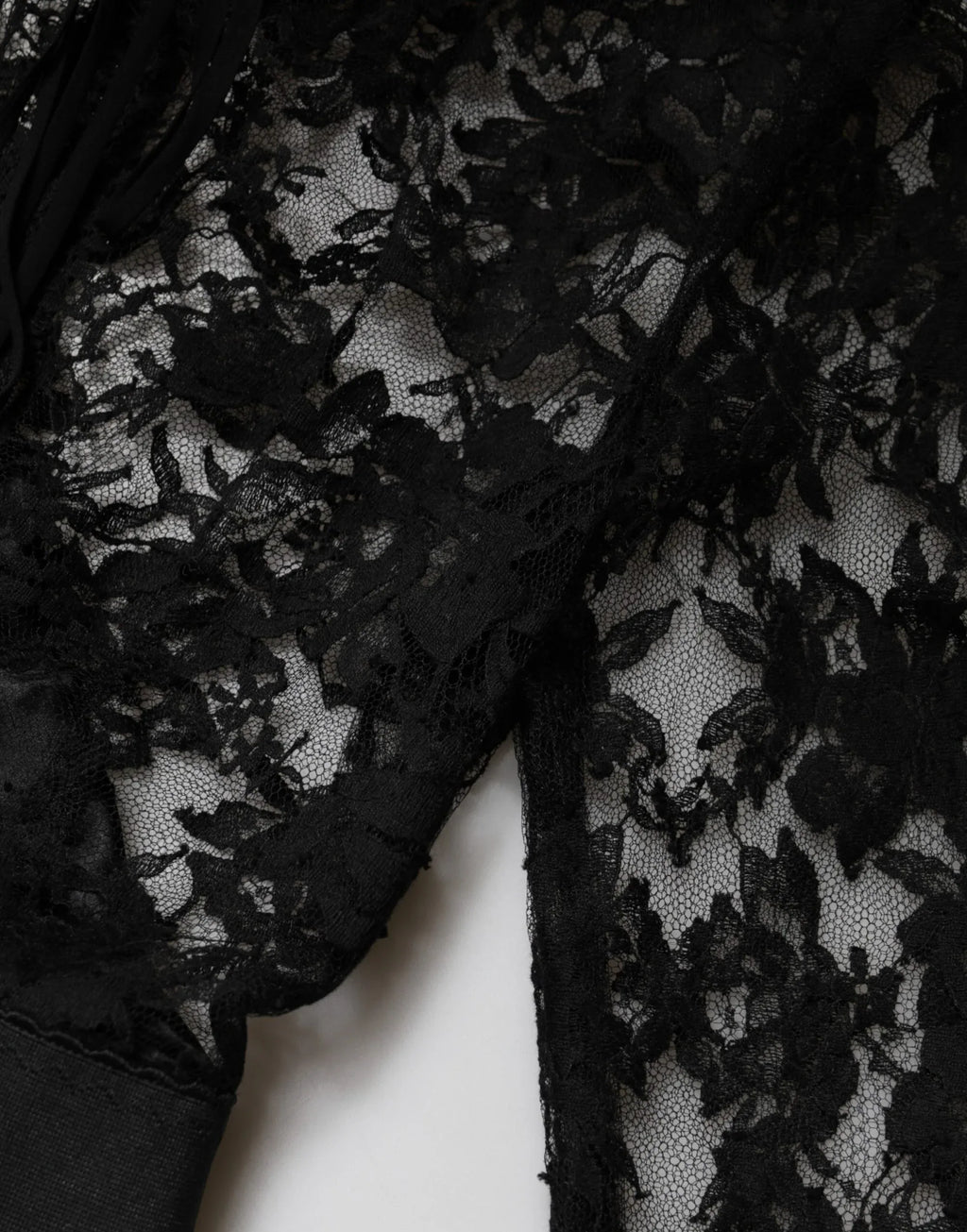 Dolce & Gabbana Black Lace Trim Cotton Sheath Midi Dress - Zeiniez