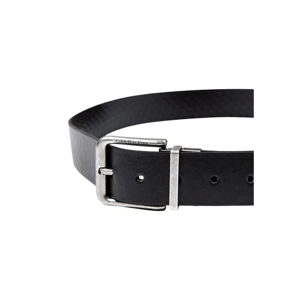 Calvin Klein Black Leather Belt - Zeiniez