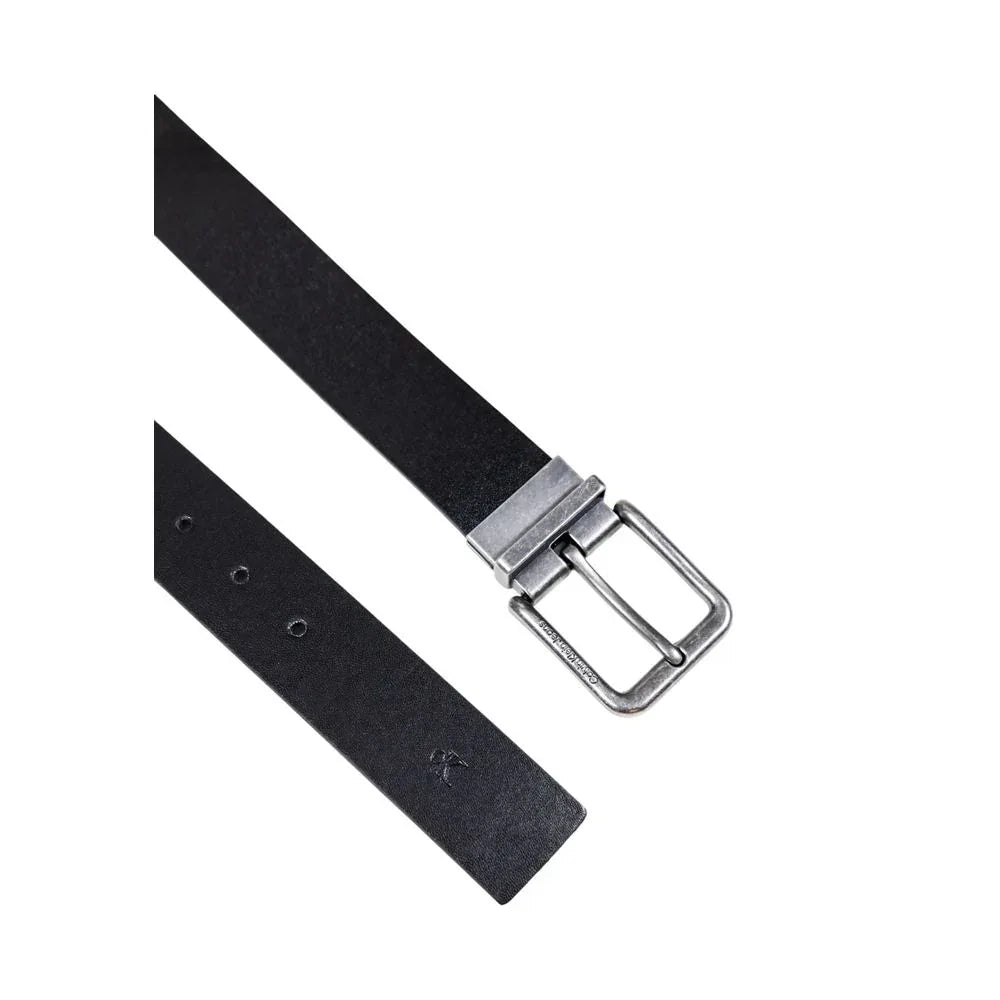 Calvin Klein Black Leather Belt - Zeiniez