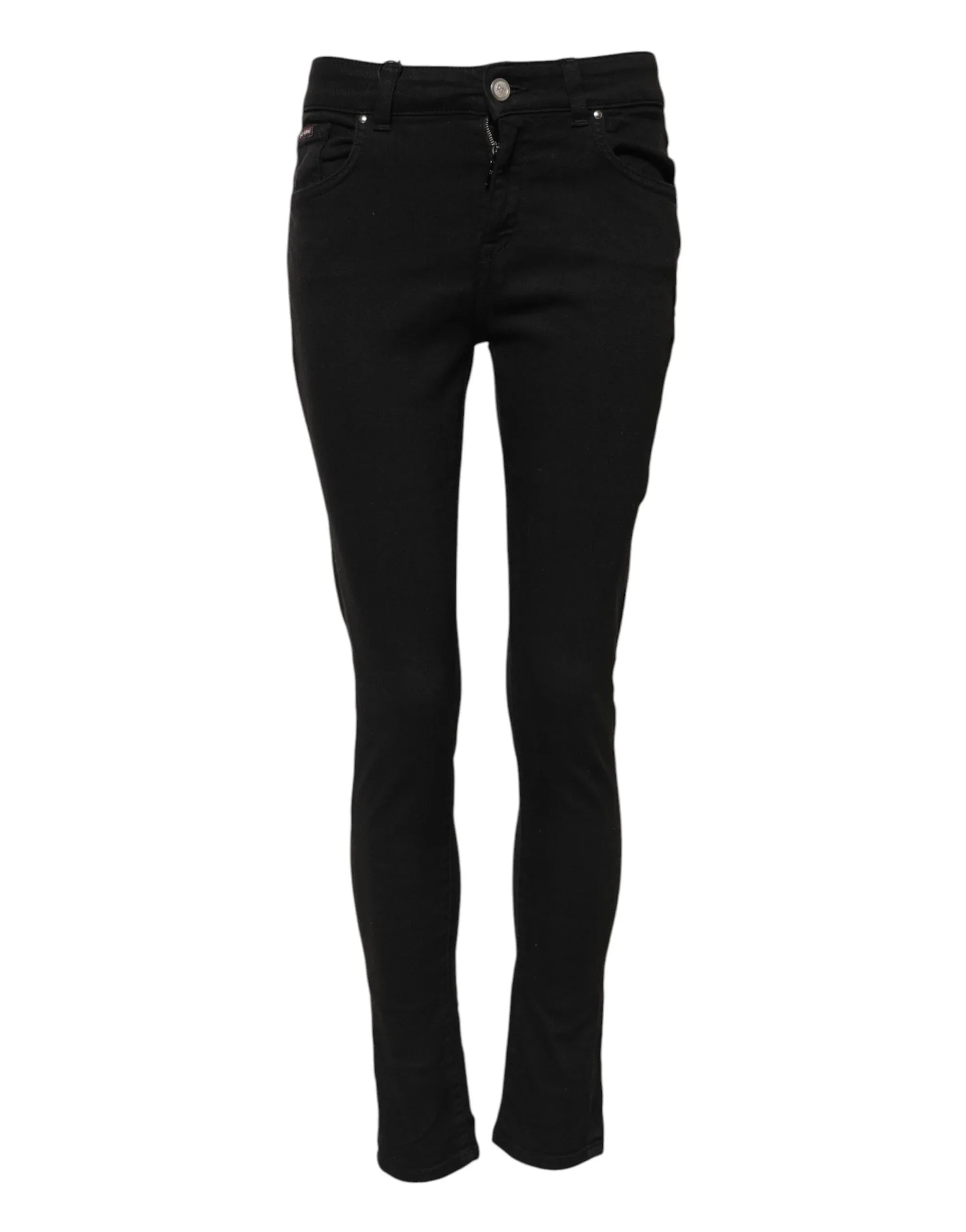 Dolce & Gabbana Black Cotton Casual Skinny Denim Jeans - Zeiniez