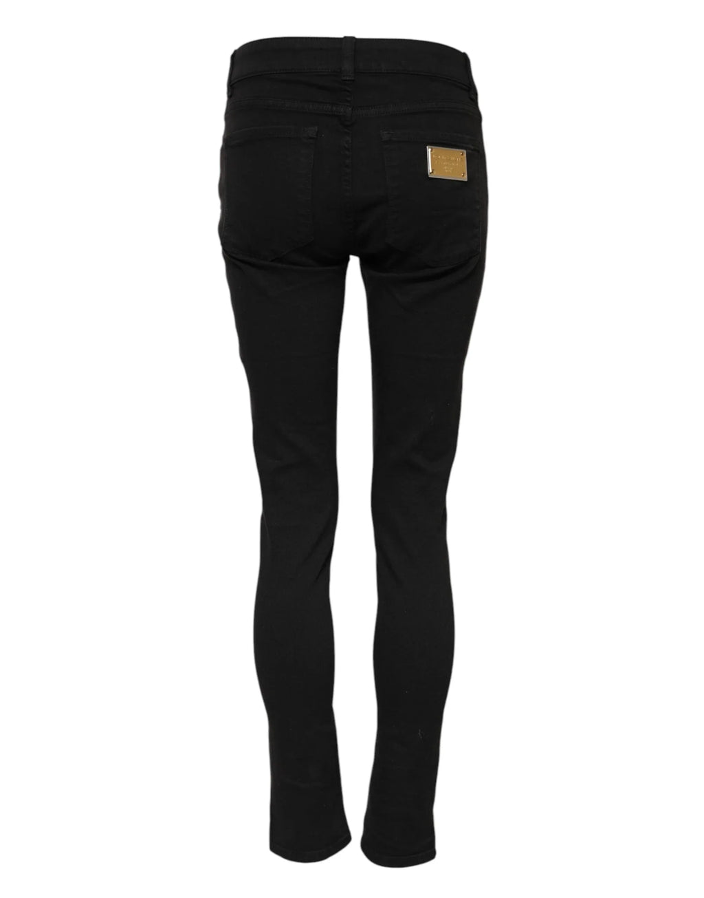 Dolce & Gabbana Black Cotton Casual Skinny Denim Jeans - Zeiniez