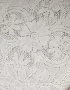 Dolce & Gabbana White Embroidery Lace Cotton Blouse Top - Zeiniez