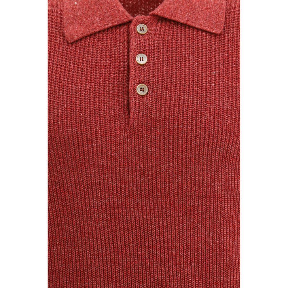 Brunello Cucinelli Multicolor Cotton Polo Shirt - Zeiniez
