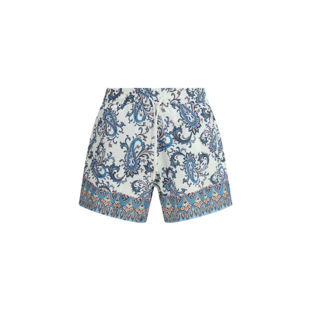 Etro Multicolor Polyester Short And Mini Shorts - Zeiniez