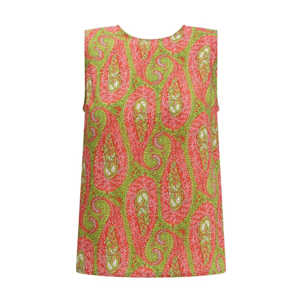 Etro Multicolor Polyester Tank Tops - Zeiniez